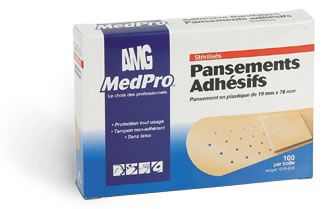MedPro Plastic Strips (100/box)