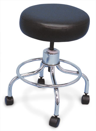 Revolving Stool with Swivel Casters