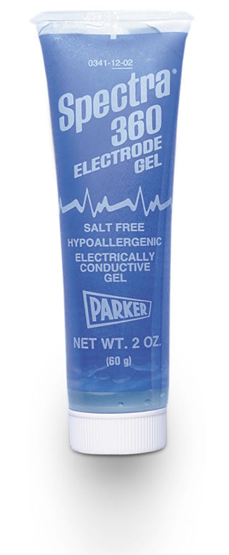 Spectra Par12-02 Parker Laboratories 360 Electrode Gel Tube (Case of 12 / 60g)