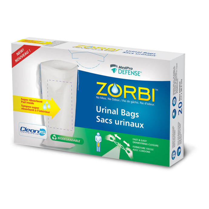 Zorbi Biodegradable Urinal Bags