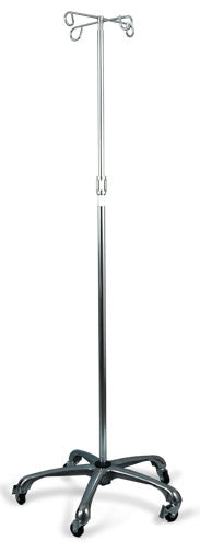 I.V. Stand Aluminum, 4 Prong
