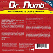 Dr. Numb Topical Anesthetic Numbing Cream - 30g (Pack of 24)