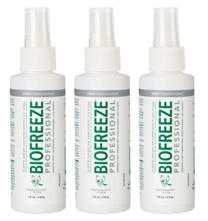 Biofreeze Professional - 4 OZ Spray (Pack of 3)