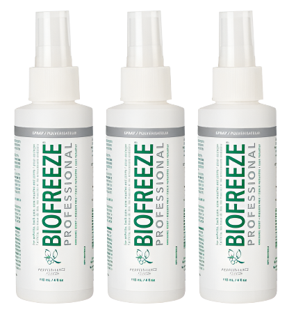 Biofreeze Professional - 4 OZ Spray (Pack of 3)